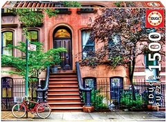 18502 Rompecabezas Puzzle Educa 1500 Piezas Greenwich Village, Nueva York "SOBRE PEDIDO"