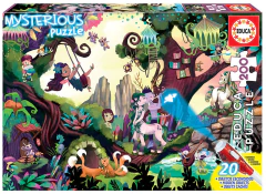 18612 Rompecabezas Puzzle Educa 200 Piezas Bosque Magico Mysterious Puzzle