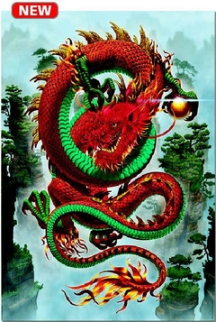 19003 Rompecabezas Puzzle Educa 500 Pzas Dragon de la Buena Fortuna