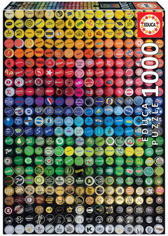 19026 Rompecabezas Puzzle Educa 1000 Piezas Collage de Fichas
