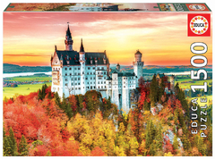 19042 Rompecabezas Puzzle Educa 1500 Piezas Otoño en Neuschwanstein "SOBRE PEDIDO"