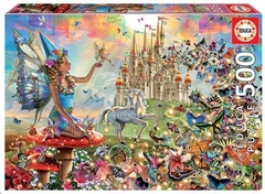 19247 Rompecabezas Puzzle Educa 500 Piezas Hadas y Mariposas "SOBRE PEDIDO"