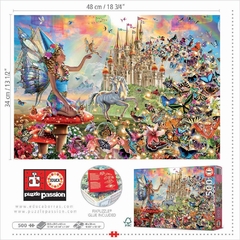 19247 Rompecabezas Puzzle Educa 500 Piezas Hadas y Mariposas "SOBRE PEDIDO" - comprar en línea