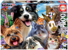 19250 Rompecabezas Puzzle Educa 500 Piezas Divertido Selfie "SOBRE PEDIDO"