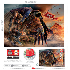19277 Rompecabezas Puzzle Educa 2000 Piezas Jinete Águila - comprar en línea