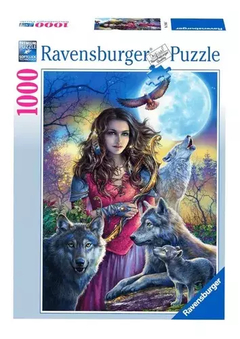 19664 Rompecabezas Puzzle Ravensburger 1000 Piezas La Madrina de Lobos
