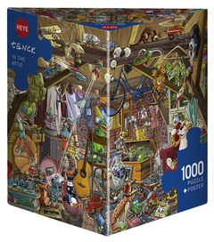 29885 Rompecabezas Puzzle Heye 1000 Piezas In the Attic Tanck