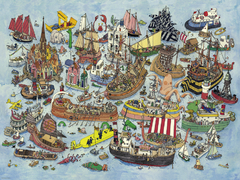 29891 Rompecabezas Puzzle Heye 1500 Piezas Regatta Mattias Adolfsson - comprar en línea