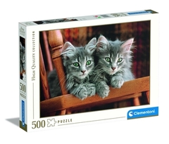 30545 Rompecabezas Puzzle Clementoni 500 Piezas Gatitos "SOBRE PEDIDO"