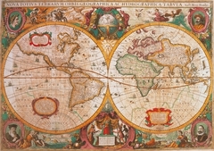31229 Rompecabezas Puzzle Clementoni 1000 Piezas Mapa Antiguo "SOBRE PEDIDO" - comprar en línea