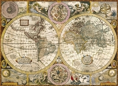 33531 Rompecabezas Puzzle Clementoni 3000 Piezas Mapa Antiguo "SOBRE PEDIDO" - comprar en línea