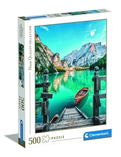 35039 Rompecabezas Puzzle Clementoni 500 Piezas Lago Braies "SOBRE PEDIDO"