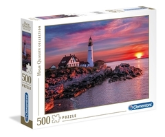 35049 Rompecabezas Puzzle Clementoni 500 Piezas Faro en Portland "SOBRE PEDIDO"