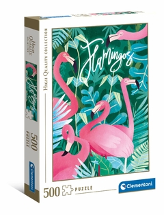 35101 Rompecabezas Puzzle Clementoni 500 Piezas Flamingos "SOBRE PEDIDO"