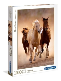 39168 Rompecabezas Puzzle Clementoni 1000 Piezas Caballos Corriendo