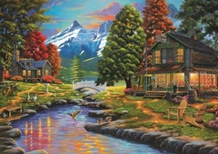 4575 Rompecabezas Puzzle Art Puzzle 2000 piezas Dos Orillas un Bosque "SOBRE PEDIDO" - comprar en línea