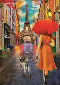 5089 Rompecabezas Puzzle Art Puzzle 500 Piezas Amistad bajo la lluvia "SOBRE PEDIDO" - comprar en línea