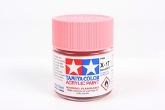 81017 Pintura Acrílica Tamiya X-17 Rosa (Pink) 23ml.