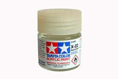 81022 Tamiya X-22 Barniz Transparente Brillante (Clear) 23ml