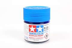 81023 Tamiya X-23 Clear Azul Transparente (Blue) 23ml.