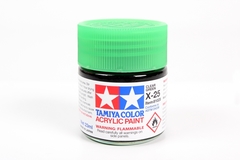 81025 Tamiya X-25 Clear Verde Transparente (Green) 23ml.