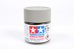 81032 Pintura Acrílica Tamiya X-32 Titanio Plateado (Titanium Silver ) 23ml.