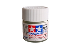 81302 Pintura Acrílica Tamiya XF-2 Blanco Mate (Flat White) 23ml.