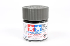 81356 Pintura Acrílica Tamiya XF-56 Gris Metálico (Metallic Grey) 23ml.