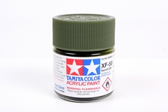 81358 Pintura Acrílica Tamiya XF-58 Verde Oliva (Olive Green) 23ml.
