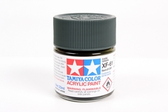 81361 Pintura Acrílica Tamiya XF-61 Verde Oscuro (Dark Green) 23ml.