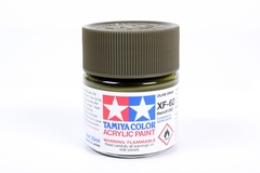 81362 Pintura Acrílica Tamiya XF-62 Verde Oliva (Olive Drab) 23ml.
