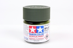 81367 Pintura Acrílica Tamiya XF-67 Verde OTAN (Nato Green) 23ml.