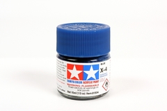 81504 Pintura Acrílica Tamiya X-4 Azul (Blue) 10ml.