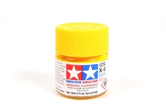 81508 Pintura Acrílica Tamiya X-8 Amarillo Limón (Lemon Yellow) 10ml.