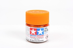 81526 Tamiya X-26 Clear Naranja Transparente (Orange) 10ml.