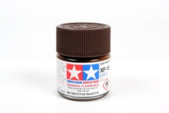 81710 Pintura Acrílica Tamiya XF-10 Café Marrón Mate (Flat Brown) 10ml.