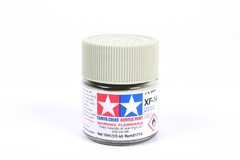 81714 Pintura Acrílica Tamiya XF-14 Gris (J.A. Grey) 10ml.