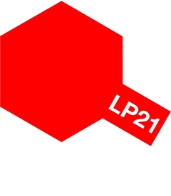 82121 Tamiya LP-21 Rojo Italiano (Italian Red) 10ml. - comprar en línea