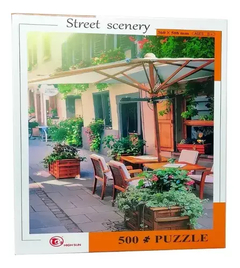 88186 Rompecabezas Puzzle Hao Xiang 500 piezas Restaurante al Aire Libre "SOBRE PEDIDO"