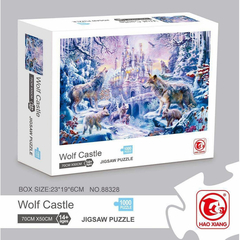88328 Rompecabezas Puzzle Hao Xiang 1000 piezas Castillo de Lobos "SOBRE PEDIDO"