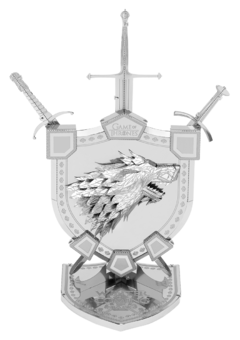 ICX125 Rompecabezas Puzzle 3D Fascinations Game Of Throne House Stark Sigil
