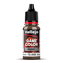 72058 Pintura Acrílica Game Color Bronce Pulido (Brassy Brass) 17ml.