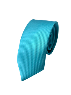 Gravata Azul Tiffany Slim - comprar online