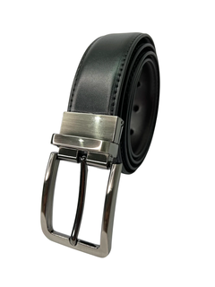 Cinto Dupla Face 100% Couro (preto/marrom) - comprar online