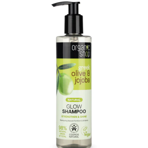 Shampoo glow oliva y jojoba - ORGANIC SHOP - comprar online