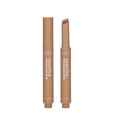 Dieciocho mocha mousse gloss lipstick - CHER - comprar online