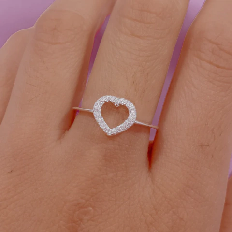 Anillo plata 925 con cubic Bali