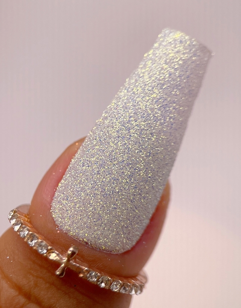 Glow extrafino com reflexo dourado e azul