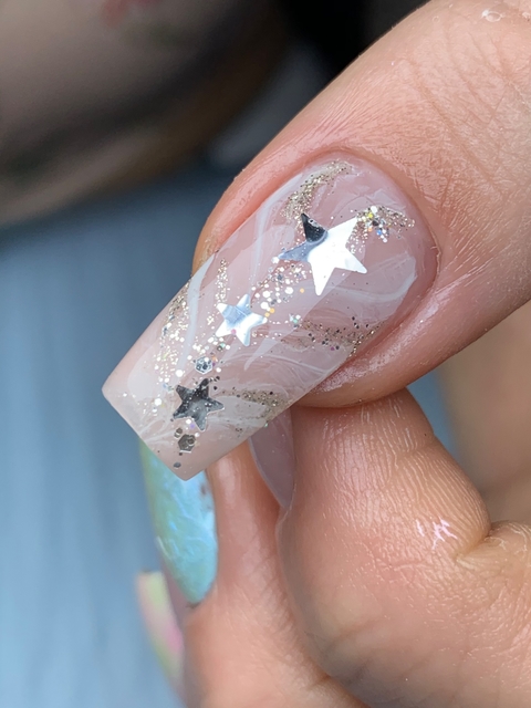 Estrelas Glow - OURO BRANCO
