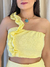 Cropped Hebe - Amarelo